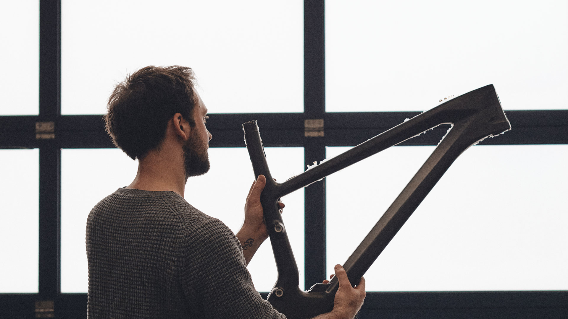 Laminating of the carbon parts